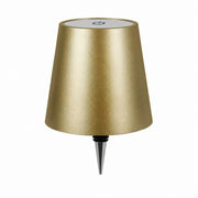 Rechargeable Wine Bottle Night Light, Decorative Ambient Light for Dining Table – Gold--iron art (upgraded version) three-tone lighting + type-c charging