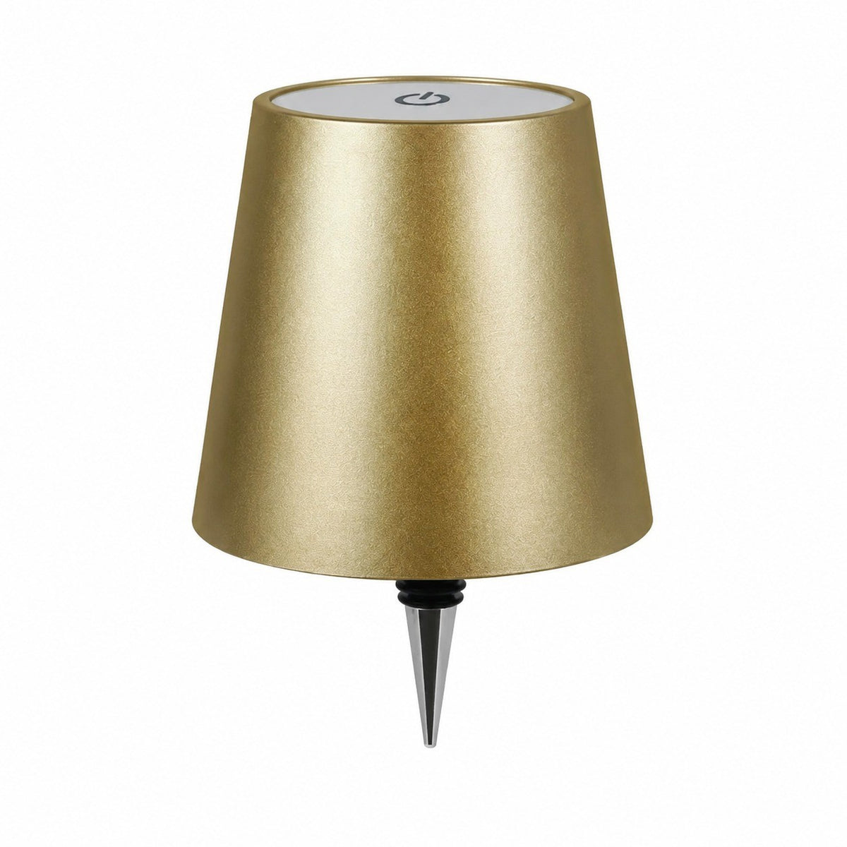 Rechargeable Wine Bottle Night Light, Decorative Ambient Light for Dining Table – Gold--iron art (upgraded version) three-tone lighting + type-c charging