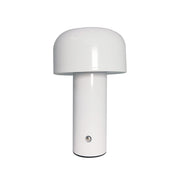 Wireless LED Table Lamp, Modern Simple Bedside Lamp, Metal Base, Yellow