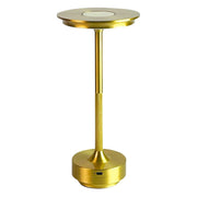 USB Rechargeable Touch Table Lamp, Aluminum I-Shaped, Eye Protection LED Night Light