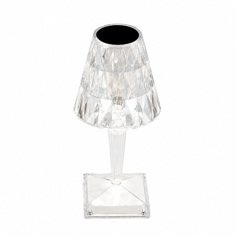 Diamond Crystal Touch Table Lamp, Dimmable Night Light, RGB Color Changing, Bedroom Decor – Diamond light 16 colors rgb + remote control