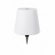 Rechargeable Wine Bottle Night Light, Decorative Ambient Light for Dining Table – White-abs (upgraded version) three-tone lighting + type-c charging