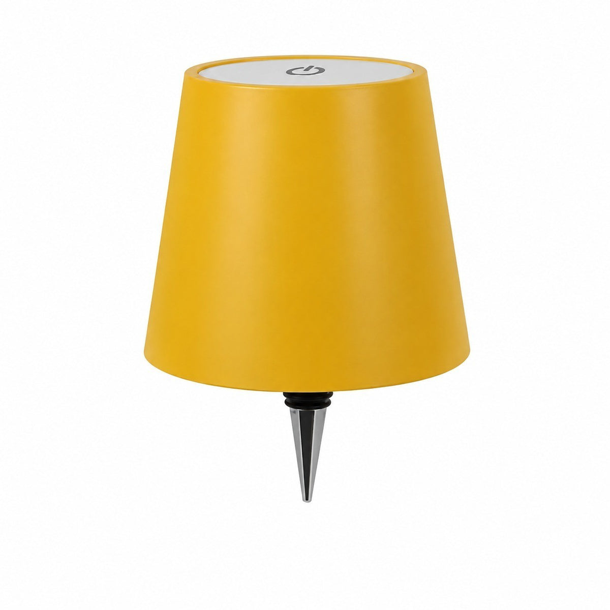 Rechargeable Wine Bottle Night Light, Decorative Ambient Light for Dining Table – Yellow-abs (upgraded version) three-tone lighting + type-c charging