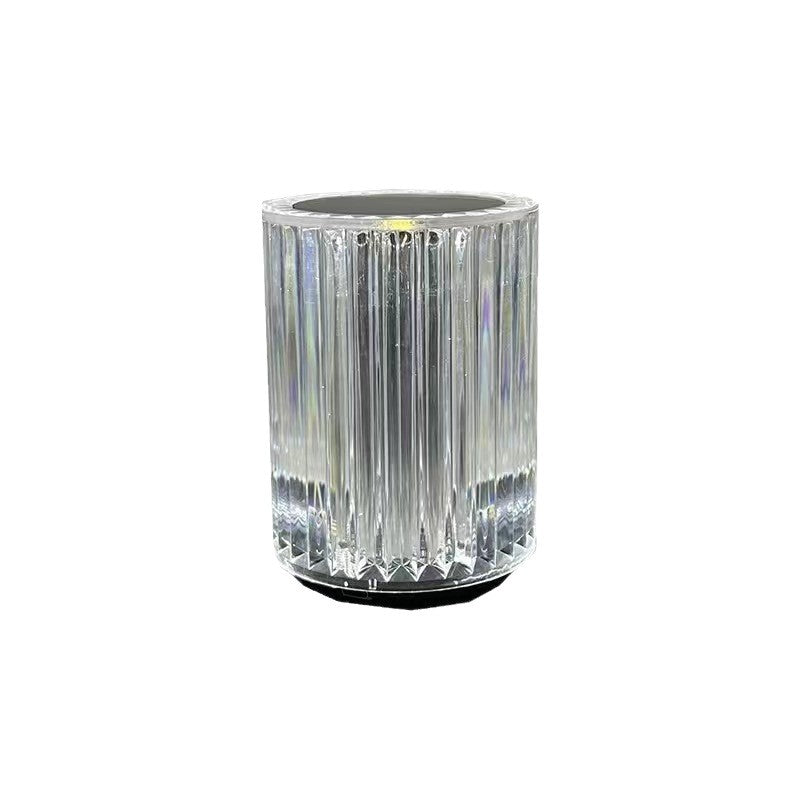 LED Tap Night Light, Dimmable Bedside Lamp, Rechargeable, 16 Color, Modern Minimalist Table