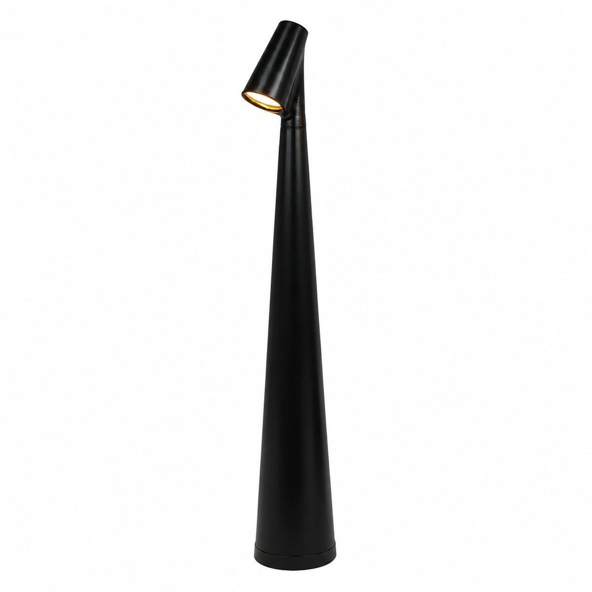 Modern Minimalist Tall Table Lamp, Touch Night Light, Bedroom Bar Atmosphere – Black