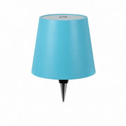 Rechargeable Wine Bottle Night Light, Decorative Ambient Light for Dining Table – Blue-abs (upgraded version) three-tone lighting + type-c charging