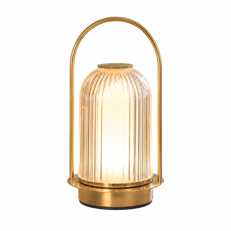 Retro Metal USB Night Light, Portable Table Lamp, Touch Switch, Acrylic Shade, Bedroom Decor – Portable no. 26