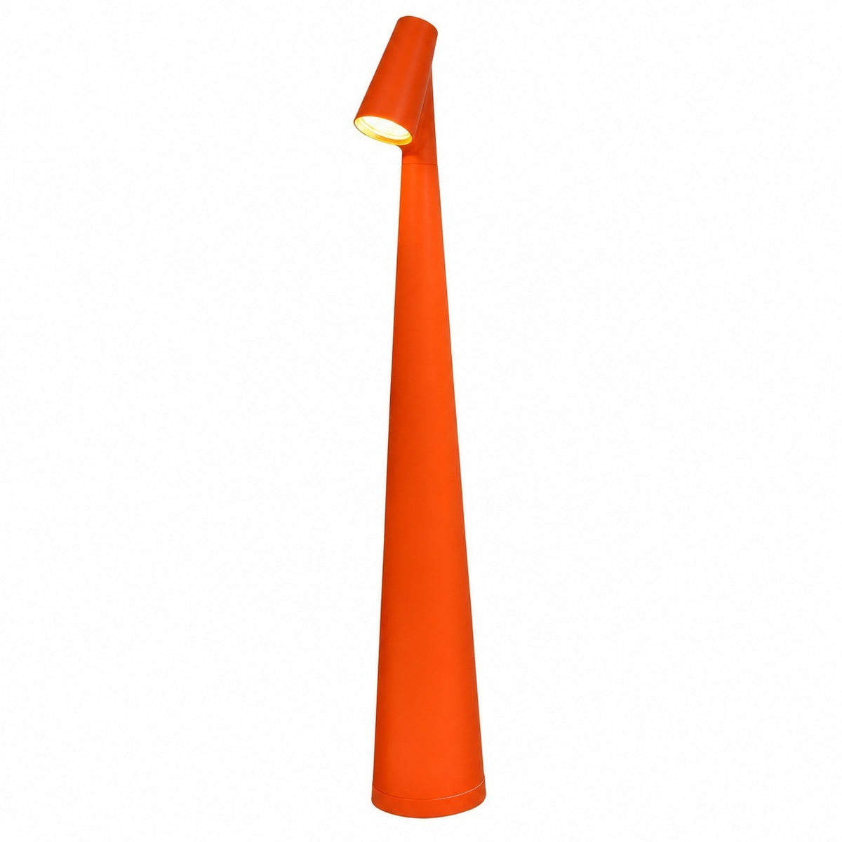 Modern Minimalist Tall Table Lamp, Touch Night Light, Bedroom Bar Atmosphere – Orange