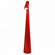 Modern Minimalist Tall Table Lamp, Touch Night Light, Bedroom Bar Atmosphere – Burgundy