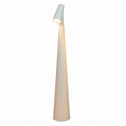 Modern Minimalist Tall Table Lamp, Touch Night Light, Bedroom Bar Atmosphere – White