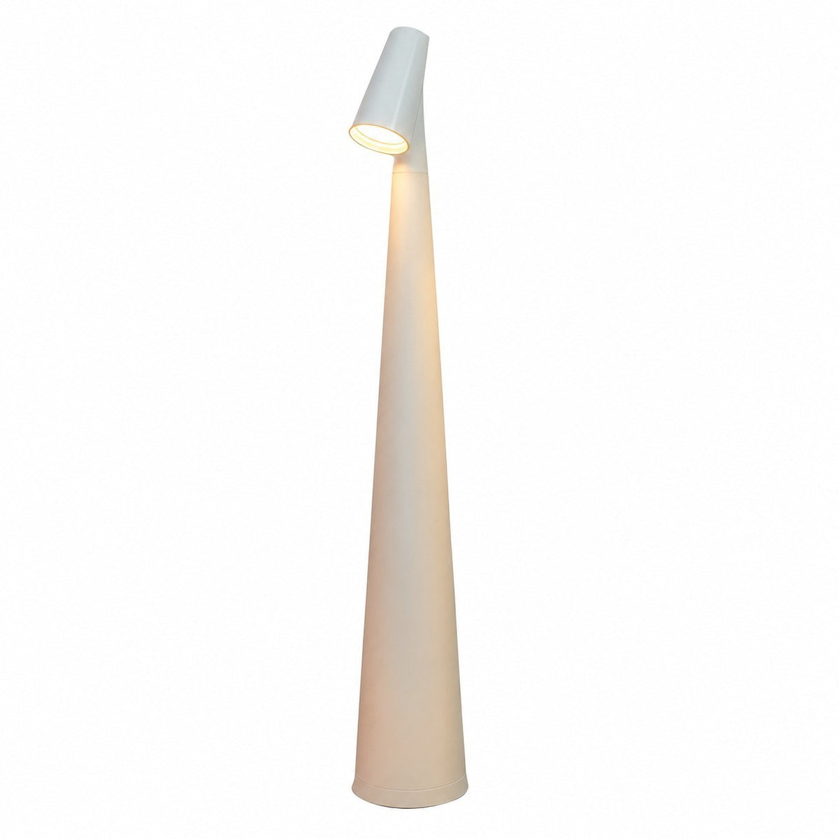 Modern Minimalist Tall Table Lamp, Touch Night Light, Bedroom Bar Atmosphere – White