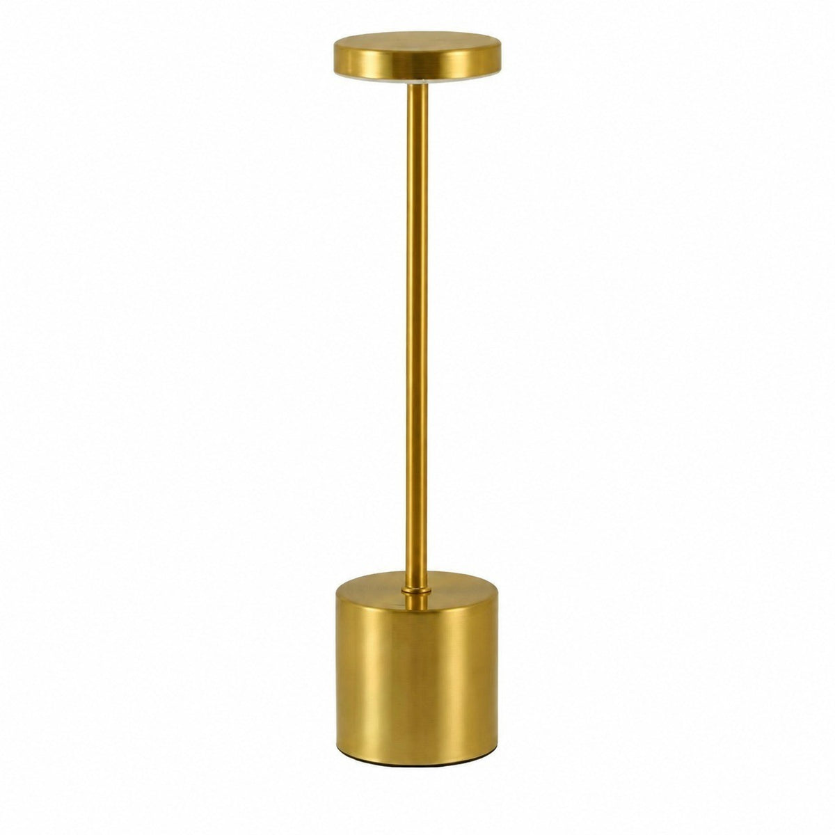 Rechargeable LED I-Shaped Table Lamp, Touch Night Light, Eye-Protecting Ambient Light, Bar – I-beam gold