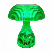 USB Rechargeable Crystal Table Lamp, Dimmable Color-Changing Night Light, Eye-Protection – Water mushroom 16-color rgb + remote control