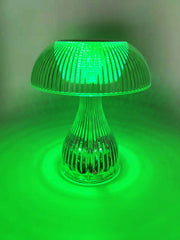 USB Rechargeable Crystal Table Lamp, Dimmable Color-Changing Night Light, Eye-Protection