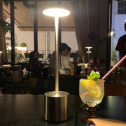 Rechargeable LED I-Shaped Table Lamp, Touch Night Light, Eye-Protecting Ambient Light, Bar
