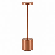 Rechargeable LED I-Shaped Table Lamp, Touch Night Light, Eye-Protecting Ambient Light, Bar – I-beam red
