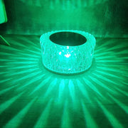 Crystal Bird's Nest Table Lamp, 3 Colors, LED Night Light, Touch Switch, Modern Bedroom