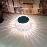 Crystal Bird's Nest Table Lamp, 3 Colors, LED Night Light, Touch Switch, Modern Bedroom