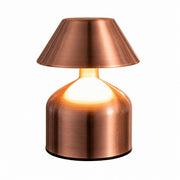 Rechargeable Nordic Bar Counter Night Light, Retro Ambient Lamp, Metal, Touch Dimming Table – Default Title