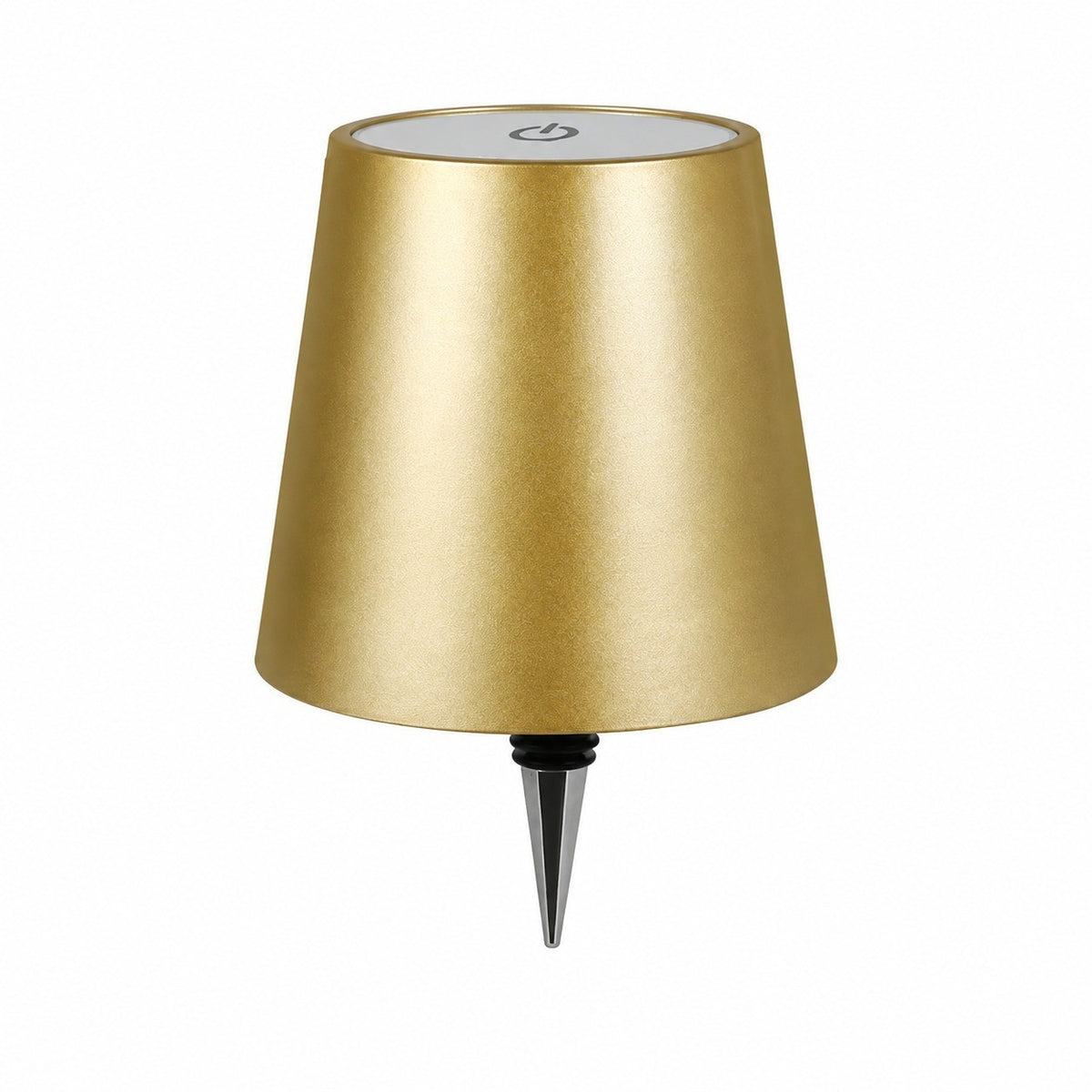 Rechargeable Wine Bottle Night Light, Decorative Ambient Light for Dining Table – Gold-abs (upgraded version) three-tone lighting + type-c charging