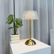 Crystal Pumpkin Night Light, Touch Lamp with Charging, Modern Minimalist Bedside Table