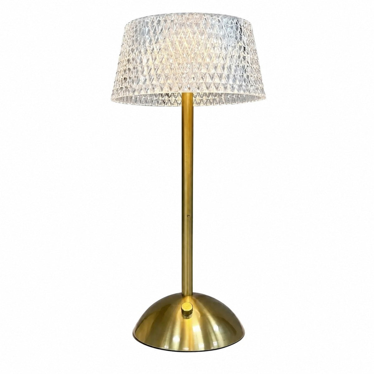 Crystal Pumpkin Night Light, Touch Lamp with Charging, Modern Minimalist Bedside Table – Raindrop table lamp