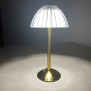 Crystal Pumpkin Night Light, Touch Lamp with Charging, Modern Minimalist Bedside Table