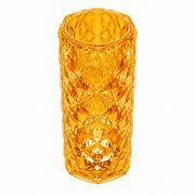 Rose Crystal Table Lamp, 16-Color Rechargeable, Touch Control, Romantic Bedroom Night Light – Big rose 3 colors