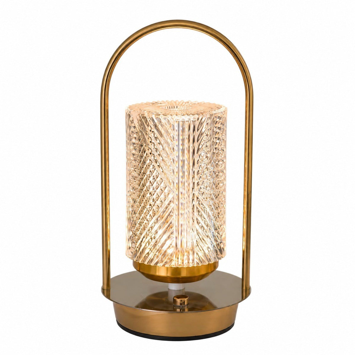 Retro Metal USB Night Light, Portable Table Lamp, Touch Switch, Acrylic Shade, Bedroom Decor – Portable no. 1