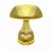USB Rechargeable Crystal Table Lamp, Dimmable Color-Changing Night Light, Eye-Protection – Watermelon mushrooms, tri-color