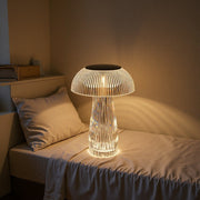 USB Rechargeable Crystal Table Lamp, Dimmable Color-Changing Night Light, Eye-Protection