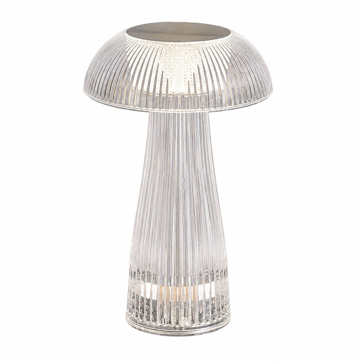 USB Rechargeable Crystal Table Lamp, Dimmable Color-Changing Night Light, Eye-Protection – Jellyfish 16 colors rgb + remote control