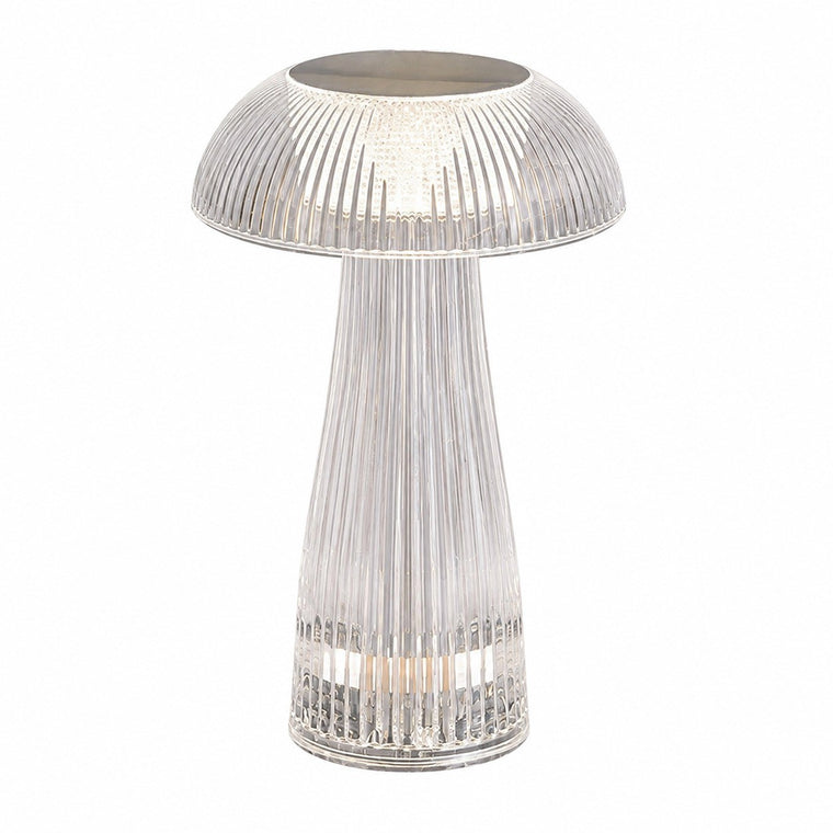 USB Rechargeable Crystal Table Lamp, Dimmable Color-Changing Night Light, Eye-Protection – Jellyfish 16 colors rgb + remote control