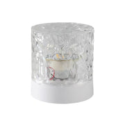 Water Ripple Night Light, Bedside Table Lamp, Stepless Dimming, Ambient Mood Projection