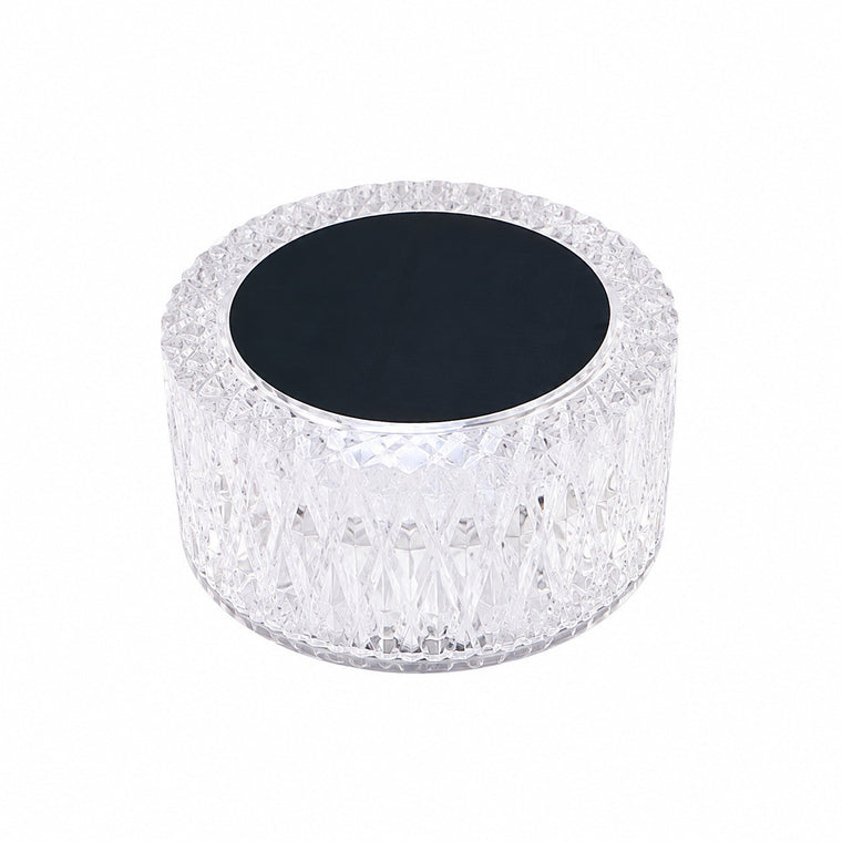 Crystal Bird's Nest Table Lamp, 3 Colors, LED Night Light, Touch Switch, Modern Bedroom – Bird's nest table lamp 3 colors