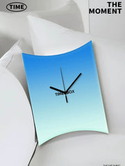 Modern Time Box Art Wall Clock, Frameless 3 mm Panel, Living Room