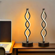 Seaweed Table Lamp, Adjustable LED Night Light, Metal Shade, Creative Bar Atmosphere