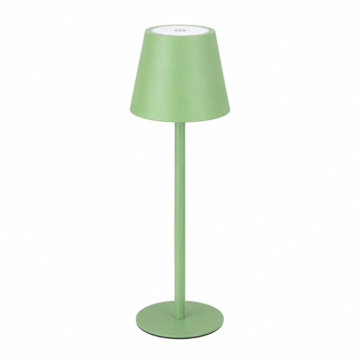Rechargeable Touch Control Tall Table Lamp, Wireless Ambient Night Light for Bedroom – Green