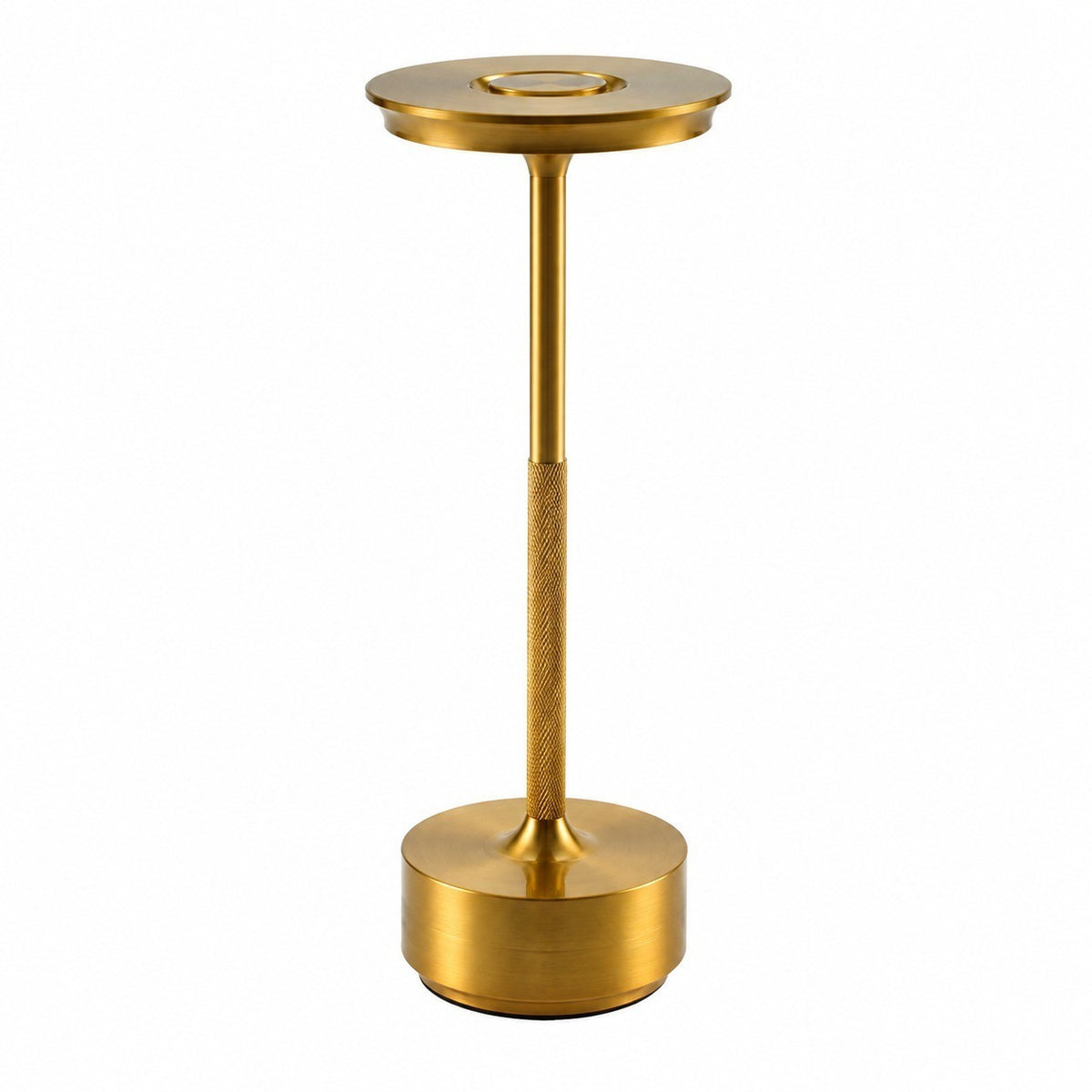 LED Table Lamp Night Light, USB Rechargeable, Touch Dimming, Eye-Protection, Bedroom – Gold