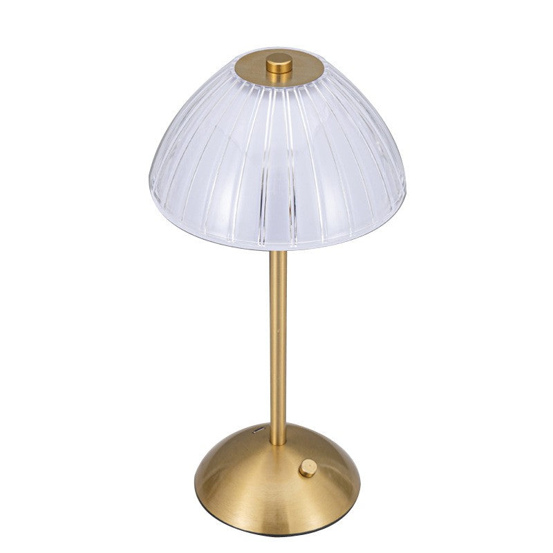 Mushroom Night Light LED Bedside Lamp, Touch Control, Acrylic, Ambient Decor for Bedroom