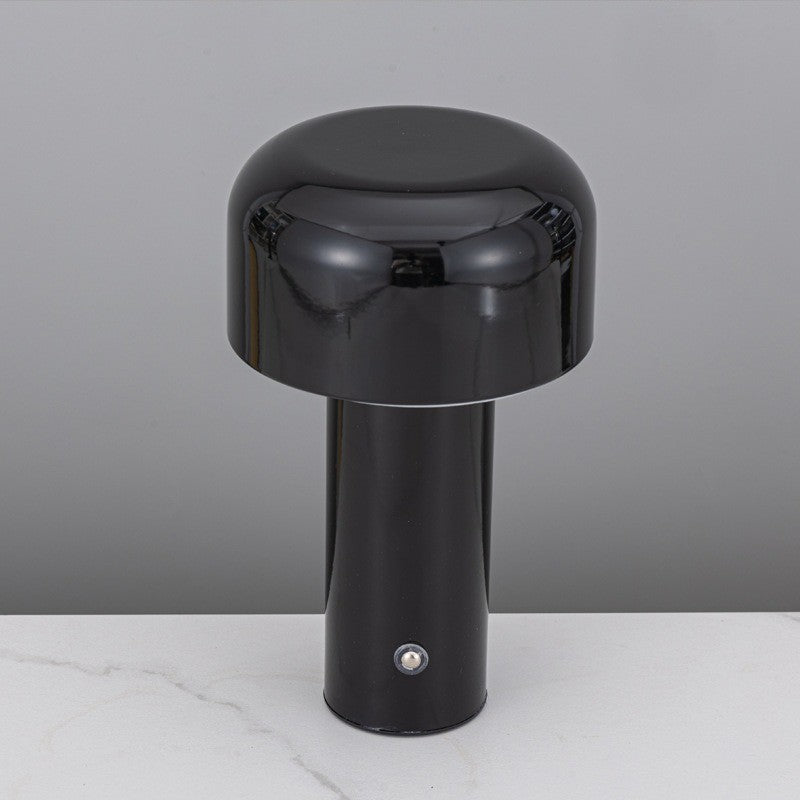 Mushroom Night Light, Metal Touch Table Lamp, 3 Color Ambient Light, Bedroom Hotel Gift