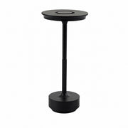 LED Table Lamp Night Light, USB Rechargeable, Touch Dimming, Eye-Protection, Bedroom – black
