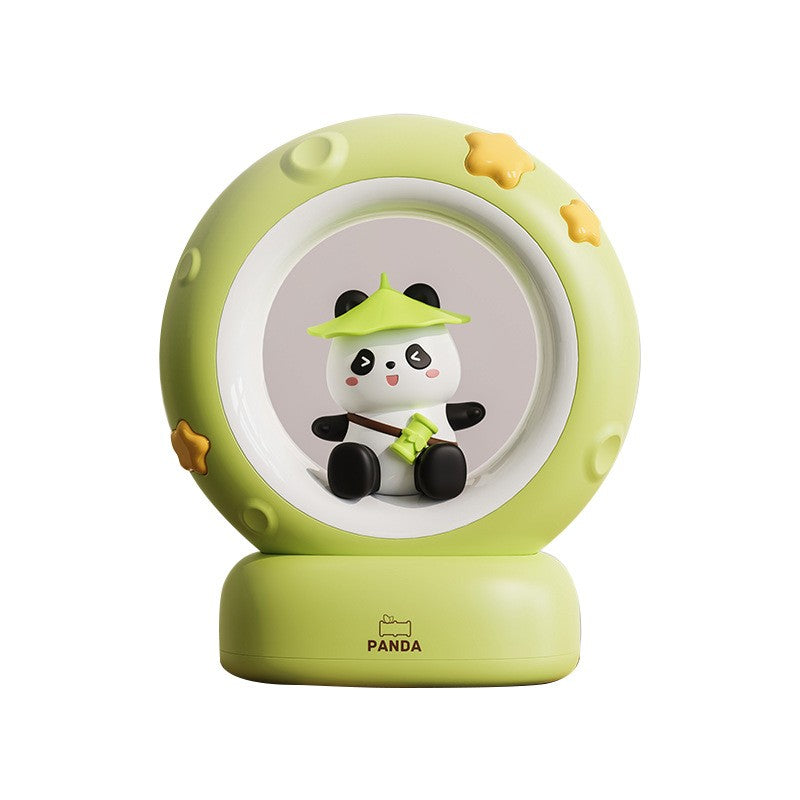 Panda Table Lamp Night Light, Eye Protection Bedside Lamp for Baby Feeding, Dormitory