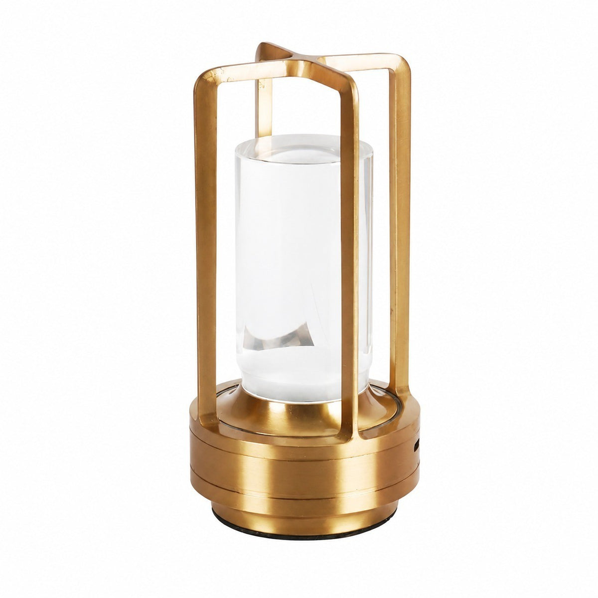 Rechargeable Touch LED Night Light, All-Aluminum, Acrylic, Camping Tent Decor, Bedroom – Gold