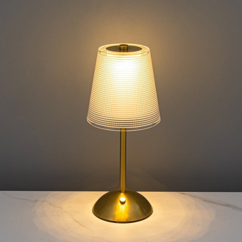 Rechargeable Night Light, Bedside Lamp, Touch Switch, Acrylic, Modern Minimalist, Bedroom