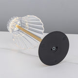 Iron Art LED Night Light, Rechargeable Table Lamp, Touch Switch, Bedroom Decor, Gift