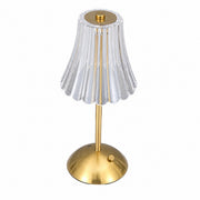 Iron Art LED Night Light, Rechargeable Table Lamp, Touch Switch, Bedroom Decor, Gift – Rechargeable model 1