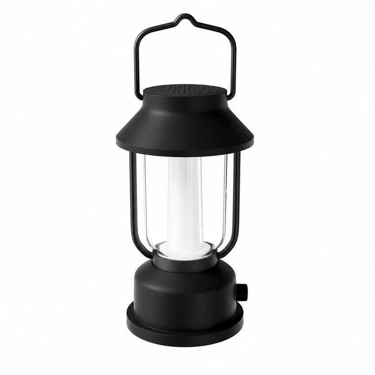 LED Camping Night Light, Emergency Flashlight, Tent Lamp, Long Battery Life, Outdoor – Black