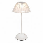 Mushroom Night Light LED Bedside Lamp, Touch Control, Acrylic, Ambient Decor for Bedroom – White