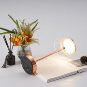 Rechargeable LED Night Light, Bar Table Lamp, Touch Switch, Battery Powered, Living Room